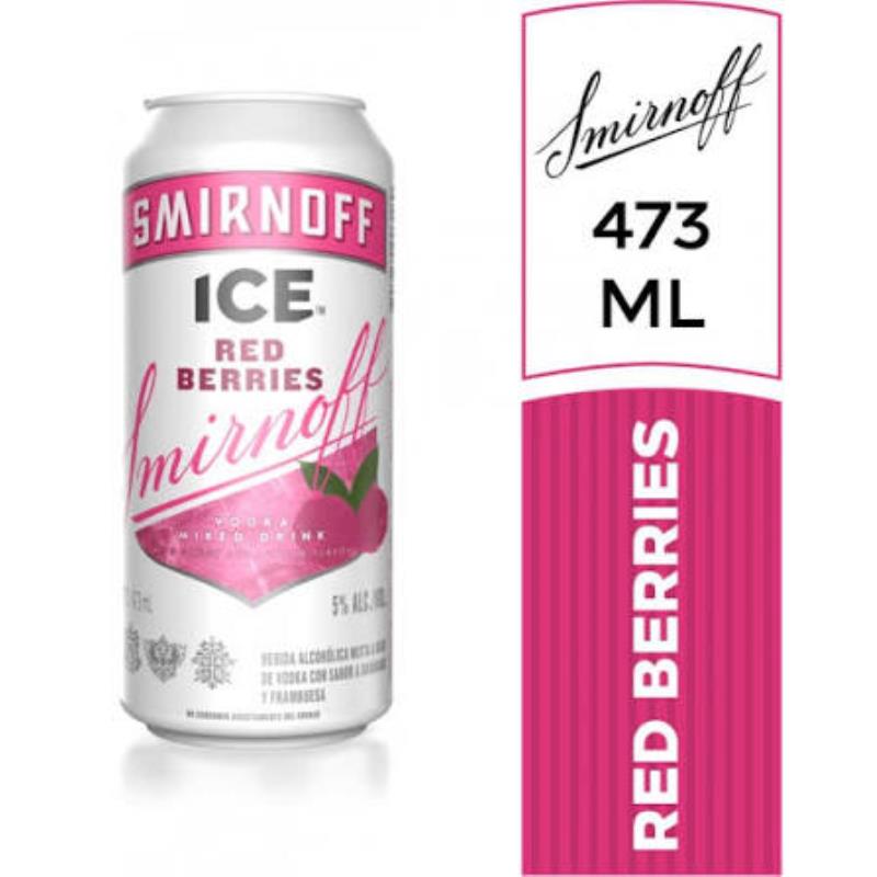 Smirnoff / Lata Sabor Red Berries 473ml