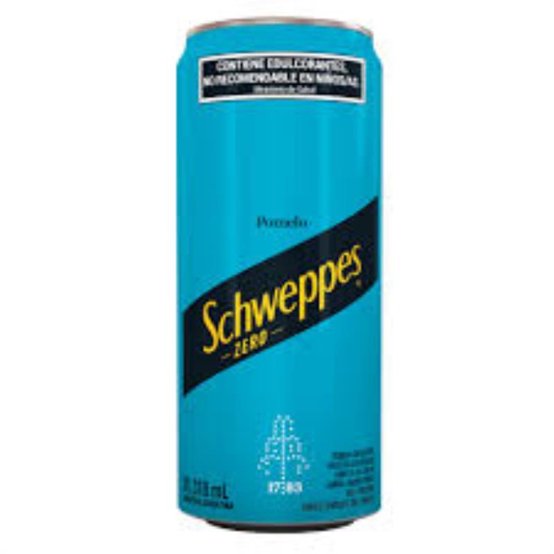 Schweppes / Lata Clasica Zero 310 ml pomelo
