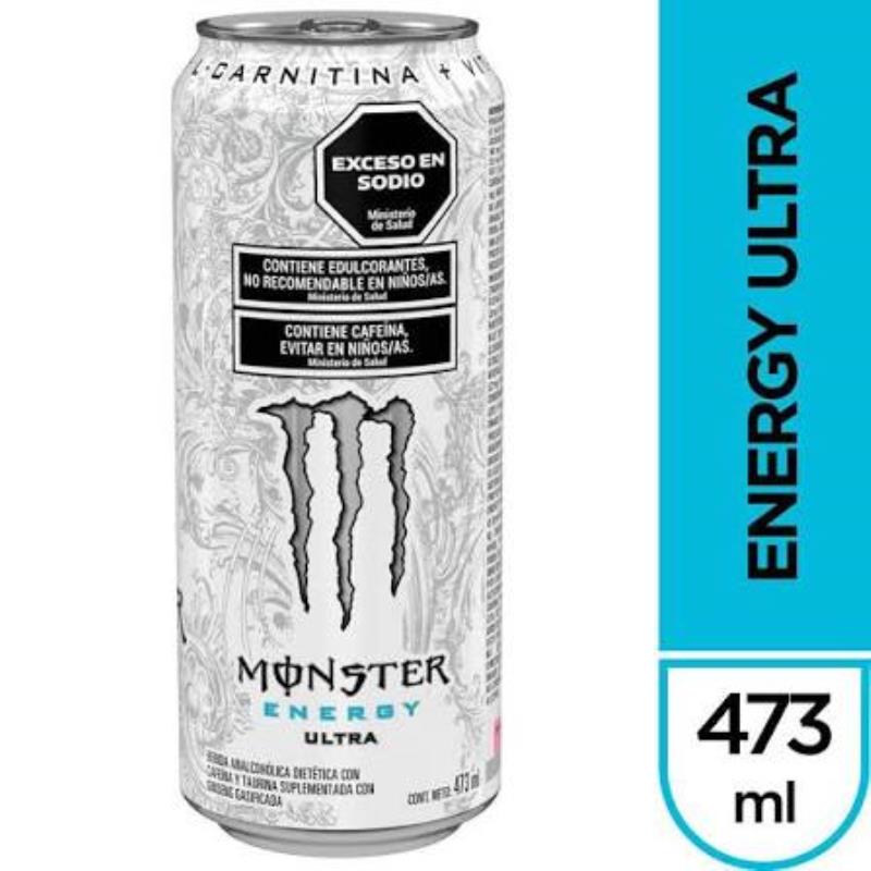 Monster / Blanco Ultra Zero 473 ml