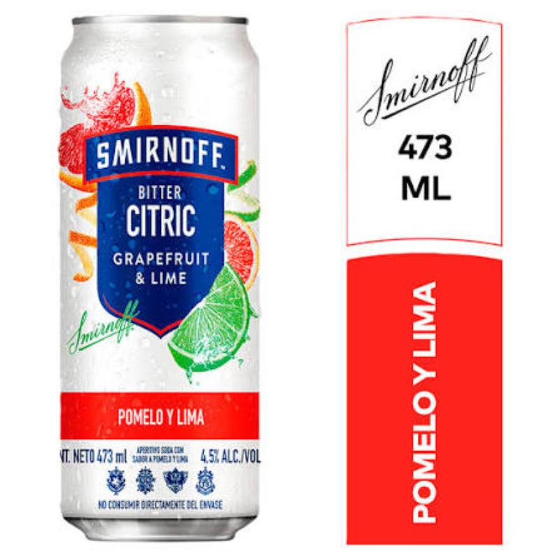 Smirnoff / Lata Sabor Pomelo Y Lima 473ml