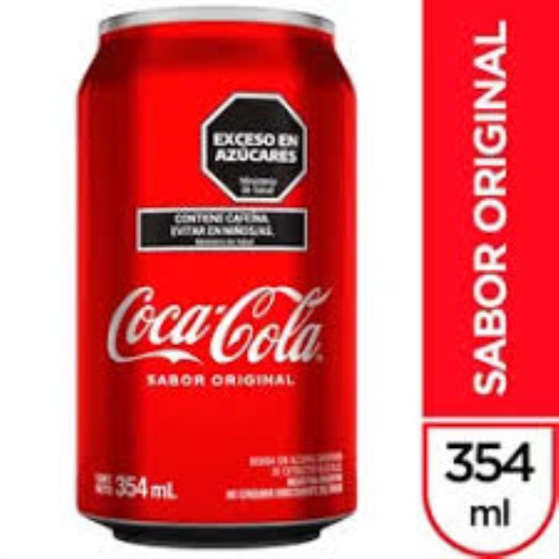 Coca - Cola / Lata Clasica 354ml