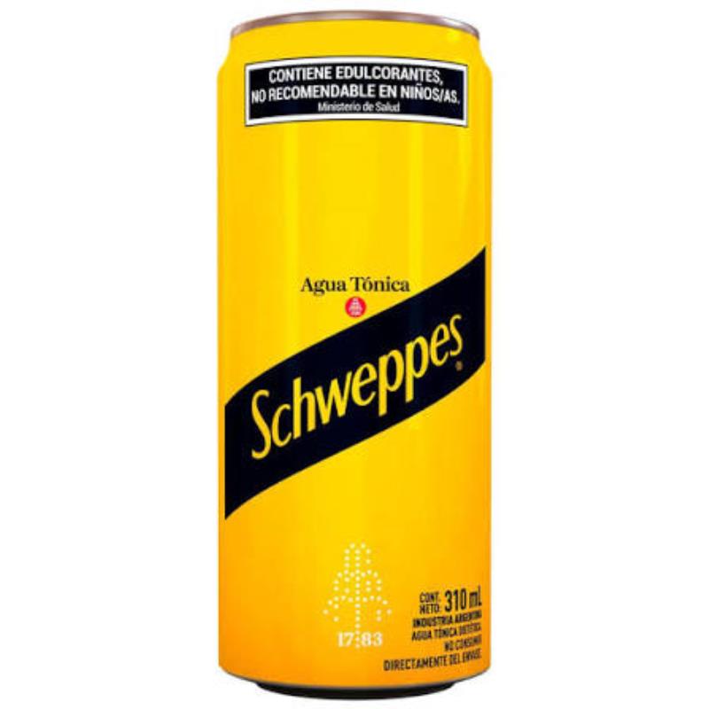 Schweppes / Lata Agua Tonica Zero 310 ml