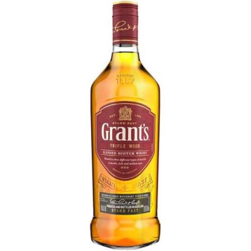 Grants / Whisky 750ml c/Vaso