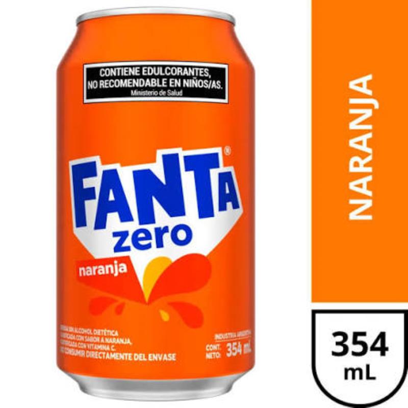 Fanta / Lata zero 354 ml