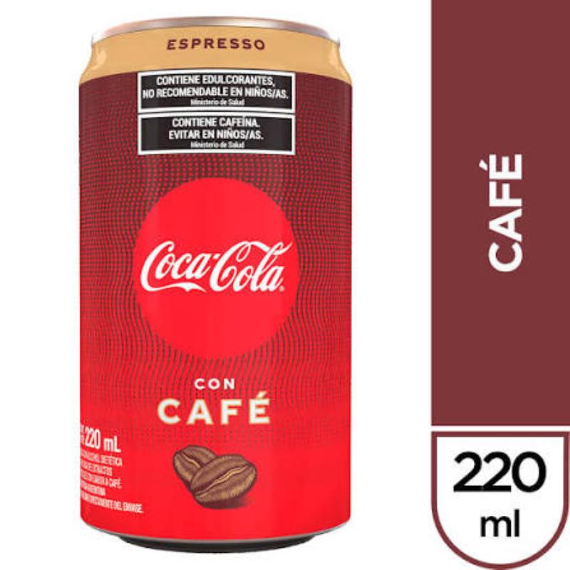 Coca - Cola / Lata Mini de Cafe